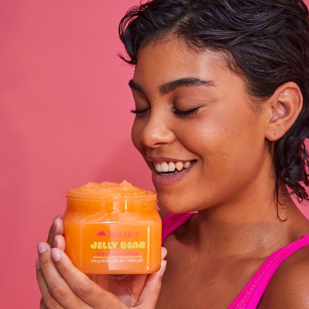 Tree Hut Jelly Bear Shea Sugar Body Scrub - 18oz