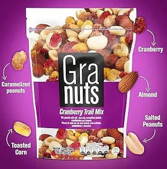 CRANBERRY TRAIL MIX 1LB