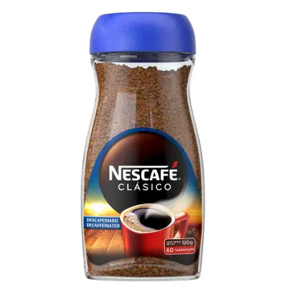Cafe Nescafe Descafeinado 120g