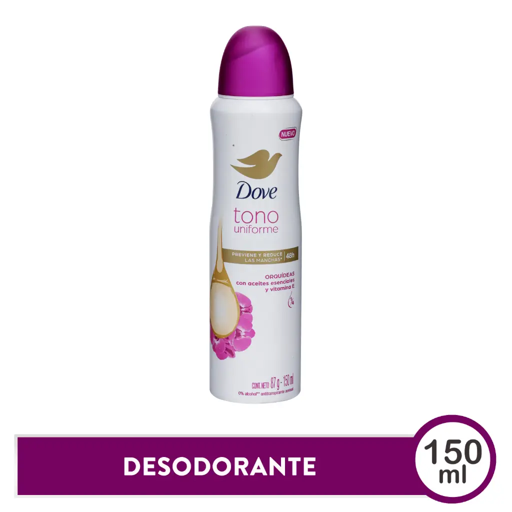 Dove ANTITRANSPIRANTE Orquídeas 150ml