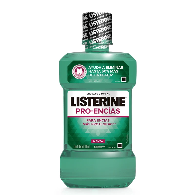 Enjuague bucal LISTERINE PRO-ENCÍAS 500ML