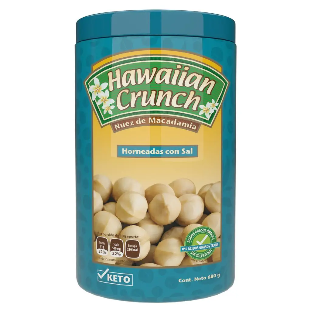 Hawaiian crunch 680g