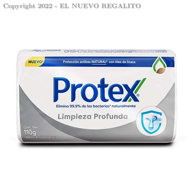 Jabón Pastilla Limpieza Profunda Protex 110g