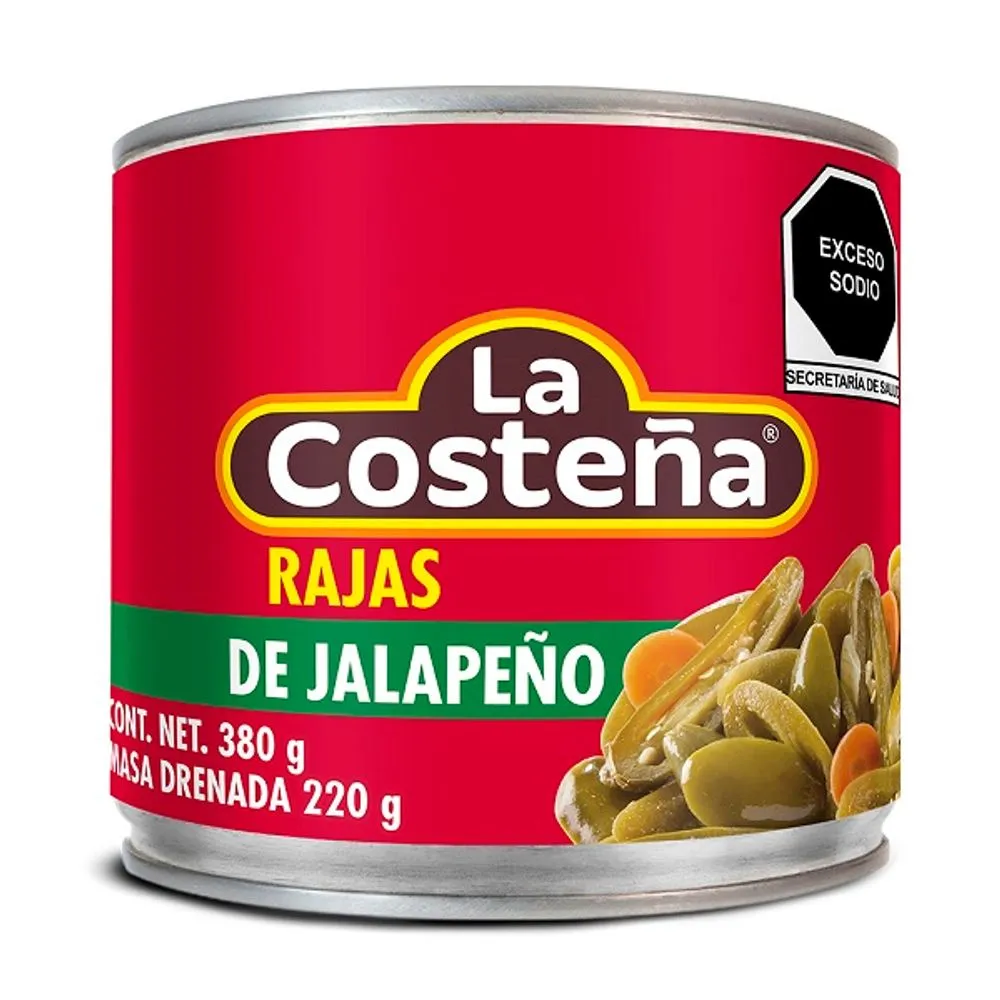 La Costeña Rajas de Jalapeño