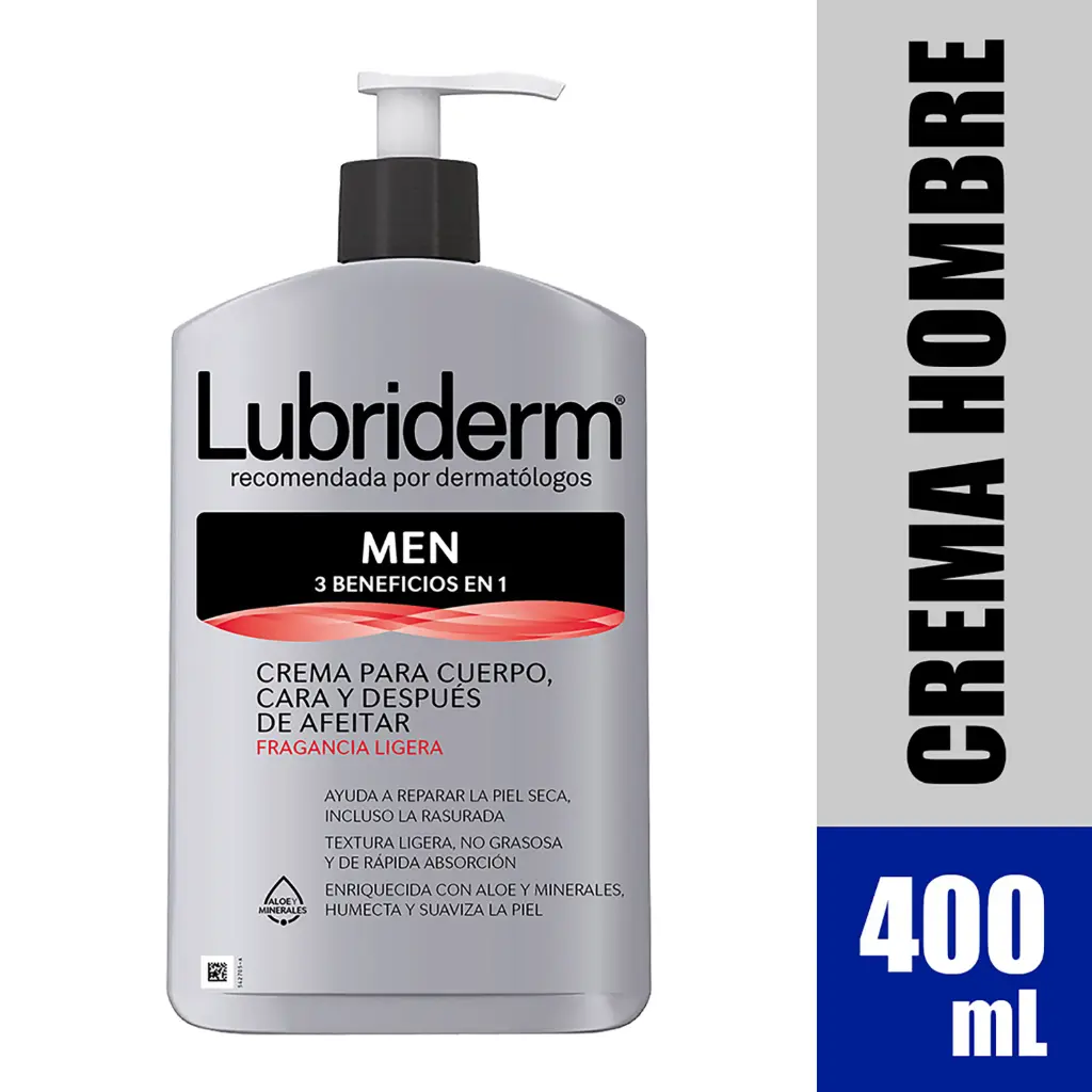 Lubriderm men 400ml