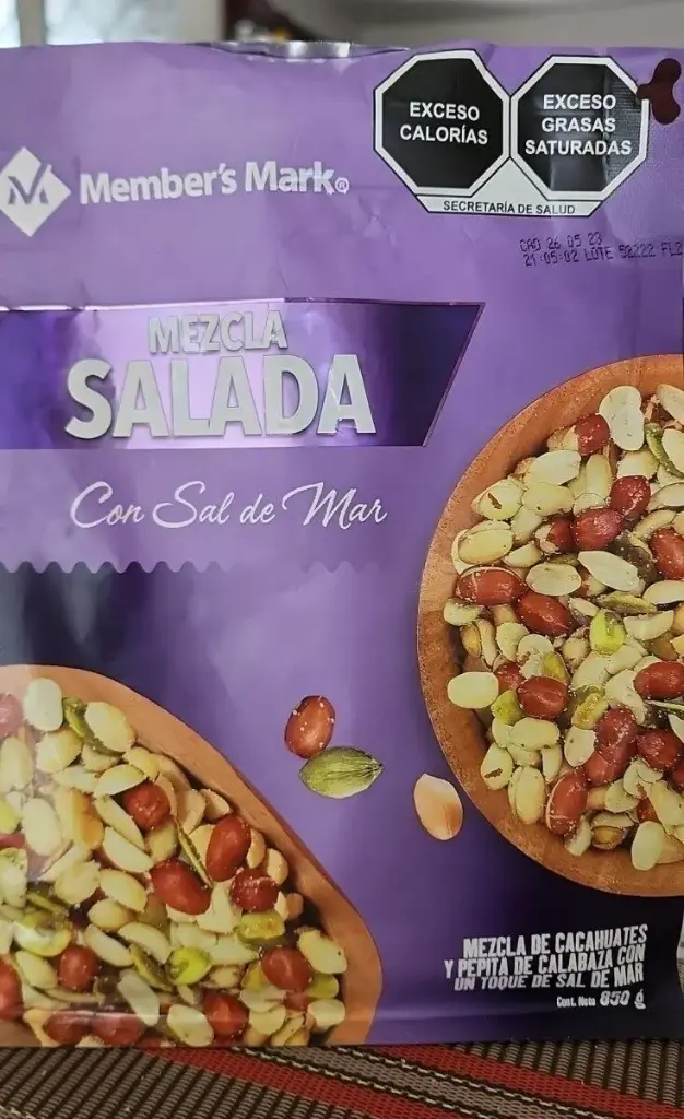 Mezcla Salda con cacahuate y pepita 