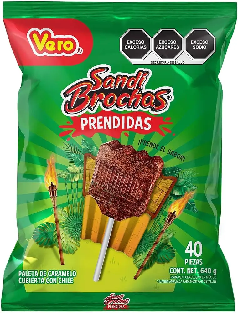 Vero Sandi Brochas Prendidas 40 pz