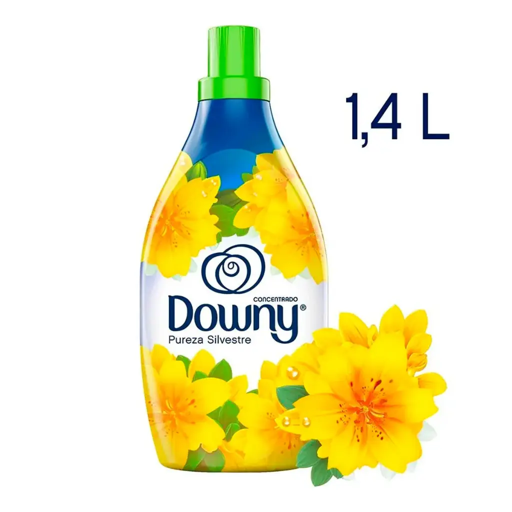 Acondicionador De Telas Downy Libre Enjuague Pureza Silvestre 1.4 L