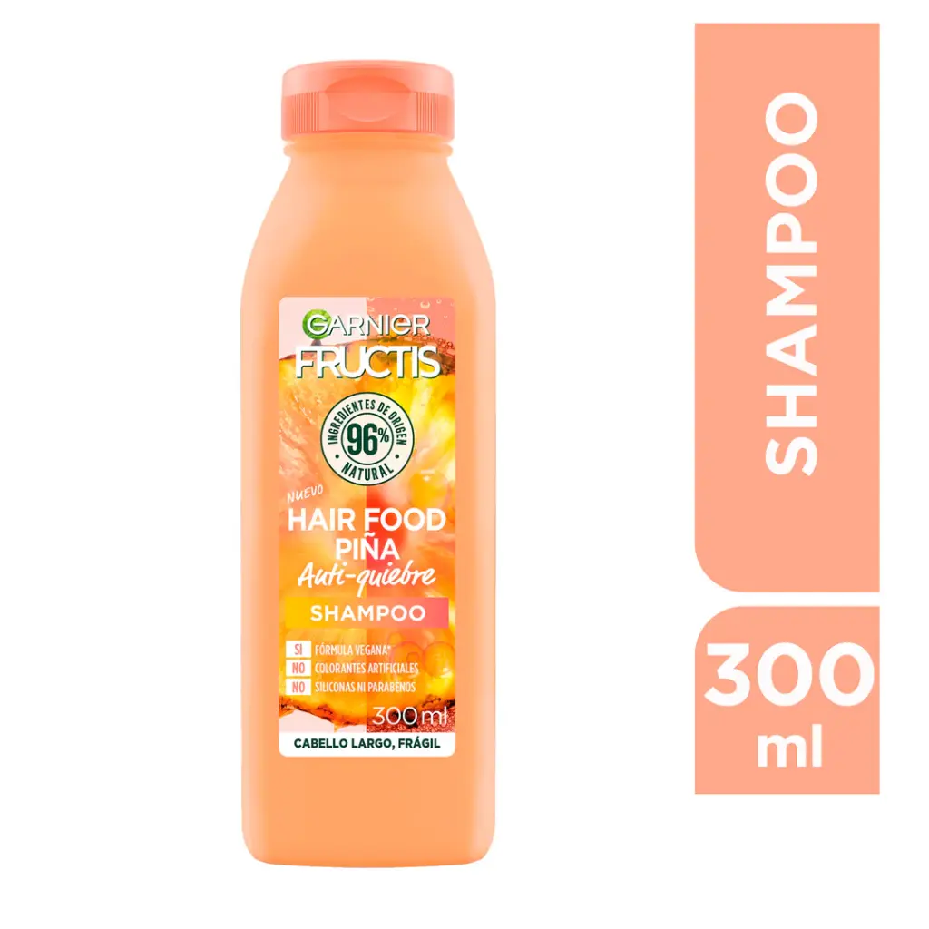 Shampoo Hair Fructis Piña 300 ml