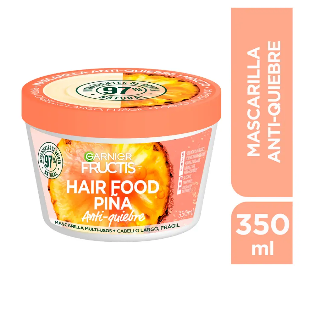Mascarilla Hair Fructis Piña 350 ml