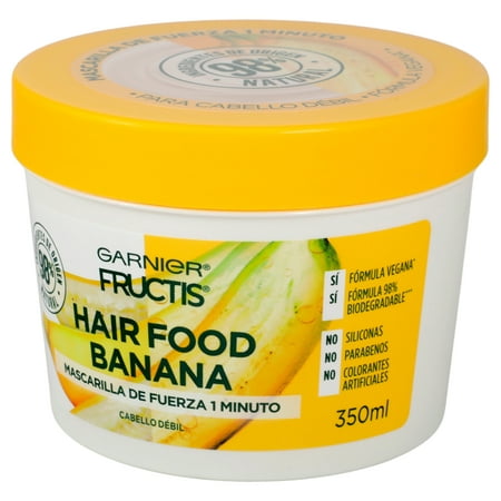 Garnier Fructis Mascarilla Cabello  Hair Food Banana 350 Ml