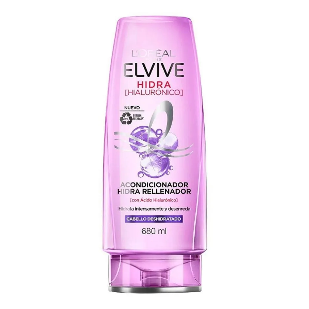 Acondicionador L'oréal Paris Elvive Hidra  680 Ml