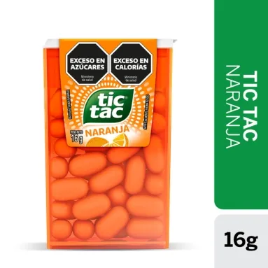 Dulce Tic Tac Naranja 16g.