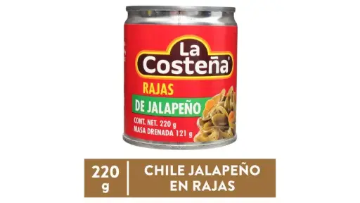 Jalapeño entero la costeña 220g