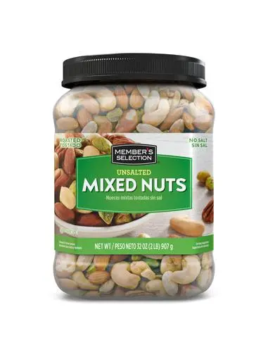 UNSALTED Mix de nueces tostadas 2 LB